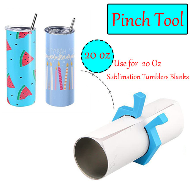 2 Pack Sublimation Tumblers Pinch Tool Supplies for 20oz Skinny Tumbler  Sublimation Blanks Tumbler Perfect Clamp Grip Tool - AliExpress